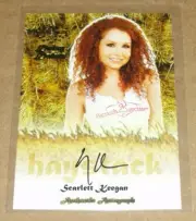 2015 Benchwarmer SCARLETT KEEGAN Daizy Dukez HAYSTACK Black Auto PLAYBOY Sexy