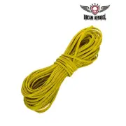 Yellow Leather Lace for Chaps, Vests, Bags, Boots, Arts & Crafts (50 Feet Long)