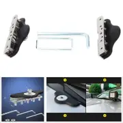Led Work light Bar Clamp Holder Hood Mount Brackets For Car Truck Universal Pair
