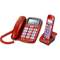 在飛比找HOTAI購優惠-【SANLUX 台灣三洋】無線電話機 DCT-8916 (紅