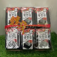 在飛比找蝦皮購物優惠-蛋媽❣️『一單最多5袋』韓國 韓辛蜜汁辣雞海苔(12入/袋)