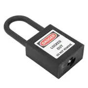 38mm Lockout Tagout Lock Nylon Corrosion Resistant Insulated Safety Padlock WTD