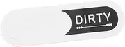 Mikinona Clean Dirty Sign Dishwasher Magnet Kitchen Gadgets Simple Round Indicator Easy Flip Laundry Necessities