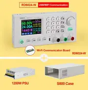RD RIDEN RD6024 60V 24A DC DC Adjustable Step Down Voltage Bench Power Supply Buck Converter Battery Charging&amp; 1200W 1500W PSU RD6024WS800 1200W68