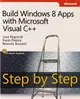 Build Windows 8 Apps with Microsoft Visual C++ Step by Step (Paperback)-cover