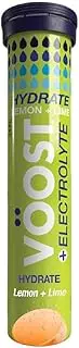 Voost Hydrate Lemon + Lime Effervescent Tablets 20 Pack