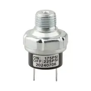 Heavy Duty Metal Construction Air Compressor Pressure Switch 175225PSI