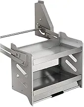 Pull-Down Cabinet Organizer, 2 Layer Kitchen Cabinet Pull-Down Shelf, Save Space, Suitable for Kitchen and Bathroom Cabinets(764x280x520mm)