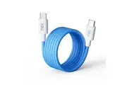 ZUSLAB Magnetic USB-C to USB-C Charging Cable 240W 1M, Blue | Fast Magnetic Charger