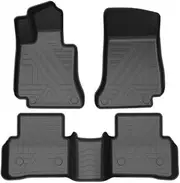TPE Car Floor Mat All Weather The Left Driving Pad Compatible with Mercedes C-Class 2014-2021