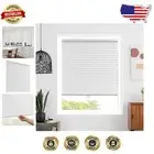 Montana Snowfall Cordless Window Blinds - Stylish Blackout Shades 28.75"W x 64"H