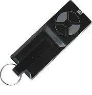 HomEntry HE952 Keyring Garage Remote - 2-Button Garage Door Remote Controller, Compatible with HERDO1 & HESDO1, Controls Dual Garage Door Openers