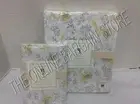 Pottery Barn Kids Lara Paisley Reversible Bed Duvet Cover Twin Sham Yellow Gray