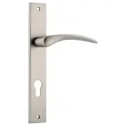 Oxford Rectangular 85mm Euro Lever Set, SN