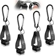 3pcs Glove Grabber Clip Holder work Safety Clip Glove Keeper, Guard Labor Worker Glasses Helmets Hanger Clamp Grabber Catcher(Black)