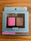 e.l.f. Aqua Beauty Aqua - Infused Blush & Bronzer With Mirror Vitamin E elf