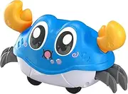 Crawling Crab Baby Toys - Baby Crawling Crab Infant Tummy Time Toys for Kids | Interactive Musical Toy Fun Moving Toy Infant Fun Birthday Entertainment for Over 3 Years Babies, and Kids