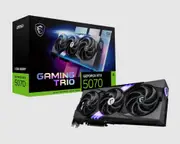 MSI nVidia GeForce RTX 5070 12G GAMING TRIO OC, PCI Express Gen 5, Boost: 2610 MHz, CUDA 6144 Units, 12GB GDDR7, HDMI x 1