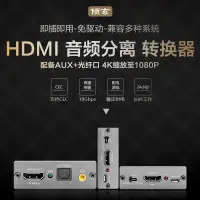 在飛比找蝦皮購物優惠-HDMI2.0自動降頻器4k轉1080P縮放器音頻分離器帶3