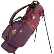 Sun Mountain Mid Stripe Stand Bag - Port / Brick / Gold