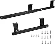 Heavy Duty Metal Ball Bearing Runners Slides 14Inch for Under Desk Keyboard Tray/Sliding Shelf/Drawer/Bookshelves/Pull-Out Platform, 1-Pair Telescopic Guide Rail for Piano