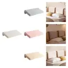 2 pcs Bed Headboard Pillow Solid Wood Headboard Cushion Reading Pillow Back