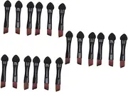 Baluue Sets Double-sided Eye Shadow Sponge Applicator Makeup Brush Soft Foam Non-scratchy for Women Girls Comfortable Grip for Long-lasting Makeup Pcs
