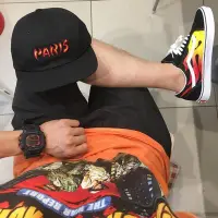 在飛比找Yahoo!奇摩拍賣優惠-Vans Flame Old Skool 黑白 麂皮 GD 