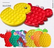 Fidget Pop It Push Pop Bubble Toy Sensory Stress Relief Simple Dimple Pop It