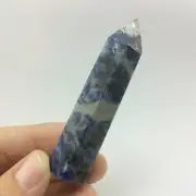 Sodalite Obelisk 76.6mm Stone of the Higher Mind Healing Metaphysical