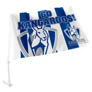 North Melbourne Kangaroos AFL CAR Flag includes Pole