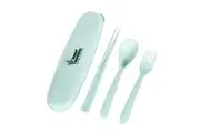 3Set Household tableware set Portable travel receiver box dinnerware sets
