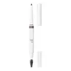 e.l.f. Instant Lift Brow Pencil DEEP BROWN + SPOOLIE COMB VEGAN CRUELTY FREE NIB