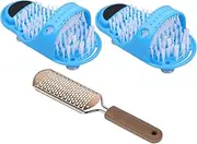 Pedicure Foot File - Foot Polished Cutter Kit Dead Skin Removal Foot Scrubber, Dead Skin Remover for Feet, Professional Pedicure Tools Washable and