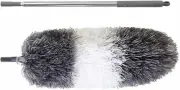 Extendable Bendable Head Microfiber Telescoping Duster Stainless Steel Pole