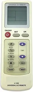 1pc K-100E Universal Conditioner Air Conditioning Remote Control Use for Toshiba Panasonic Sanyo NEC Fujitsu