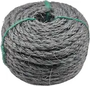 Sisal Rope for Cat Cactus Scratching Post 6 mm x 10 m, Cat Rope for DIY Cactus Scratching Post & Repair Cat Scratches, Grey