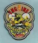 DISTRICT OF COLUMBIA ENGINE COMPANY 4 FIRE PATCH THE HORNETS NEST