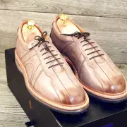 * NIB * $325 Allen Edmonds VOYAGER 9 B Narrow Tan * new Cedar Trees