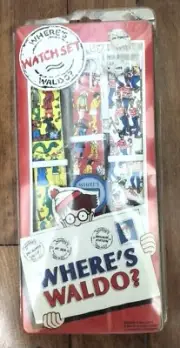 Vintage Where’s Waldo? Watch Set Martin Handford 1991 Sealed. Unopened.