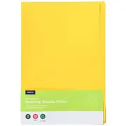 J.Burrows Recycled Foolscap Manila Folder Yellow 25 Pack