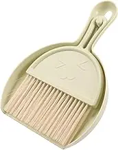 FUNOMOCYA 1 Set Broom and Dustpan Cleaning Tool with Soft Bristles for Efficient Indoor Use for Desktops Keyboards and Spaces Design