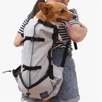 在飛比找蝦皮購物優惠-寵物外出背包 狗狗外出包 貓咪寵物背包 寵物包外出便攜背包中