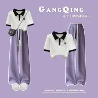 在飛比找蝦皮商城精選優惠-女童套裝 女童上衣 女大童衣服女童短袖（实拍高质量）夏季套装