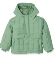 Amazon Essentials Boys and Toddlers' Quilted Pullover Jacket
