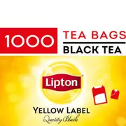 Lipton Tea Cup Bags Yellow Label 1000 Pack x 1