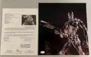 ARNOLD SCHWARZENEGGER 'TERMINATOR' Hand Signed 11.8"x12.3" Photo /Poster + JSA