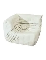 [Levede] Floor Caterpillar Sofa Chair in Beige