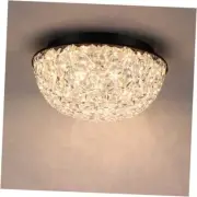 Flush Mount Ceiling Light, LED Semi Ceiling Mount Light Fixture 12Inch,