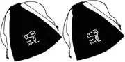 SOESFOUFU Hair Dryer Travel Bag Attachments Storage Drawstring Pouch for Hair Curler